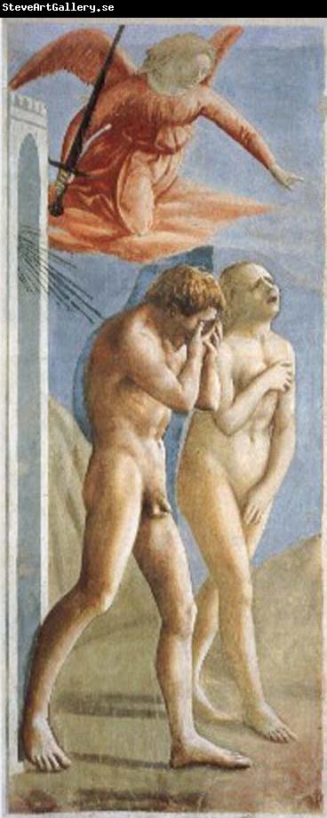 unknow artist Adam and Eve were driven out of Iraq
